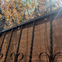 6ft High Fence Screen Brown